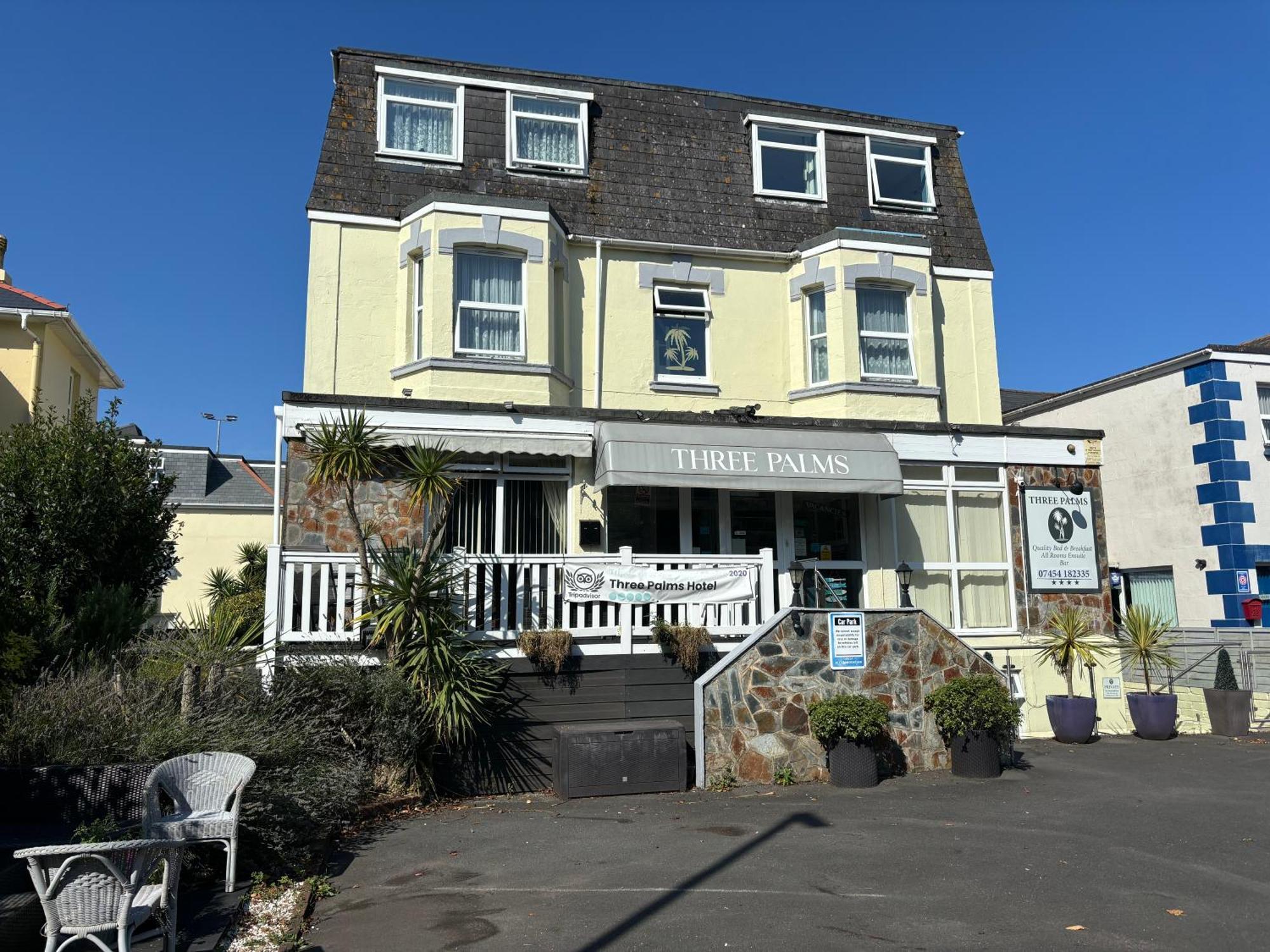 Three Palms Hotel Paignton Exterior foto